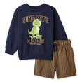 thumbnail image 1 of George Toddler Boys' Two Piece Sweatshirt Set, 1 of 2