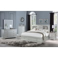 thumbnail image 2 of ACME Louis Philippe III - Queen Bed w/Storage in Platinum, 2 of 3