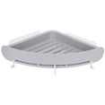 thumbnail image 2 of Shower Shelf, Storage Rack With Hook Shower Organizer, Bathroom Shower Accessories for Bathroom Home Gray,White, 2 of 8