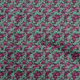 thumbnail image 1 of oneOone Tissu Popeline de Coton Rose Abstrait pour Robe Tissu Imprimé au Mètre 56 Pouces de Large, 1 of 4