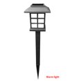 thumbnail image 2 of 2PCS Ground Lamp Solar Power Square Garden Lamp Outdoor LED Night Light for Path Walkway, Colorful Light, 2 of 9