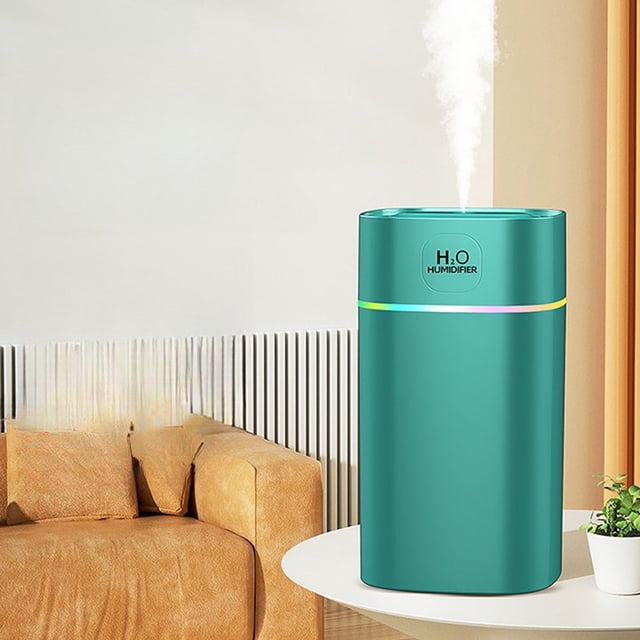 CUITING Air Purifier and Humidifier Combo USB Humidifier with Humidity Display Quiet Cool Mist Humidifier for Bedroom and office Plants Easy To Clean