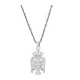 thumbnail image 1 of Transemion Exquisite Eagle Pendant Necklace Symbol Of Courage And Inspiration Gifts Steel color 1Set, 1 of 6