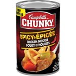Campbell's® Chunky® Spicy Soupe de nouilles de poulet, étagère stable