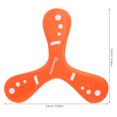 thumbnail image 3 of 2 Pcs Boomerangs Returning Triangle Soft Outdoor Games Toys For Kids Adults, 3 of 9
