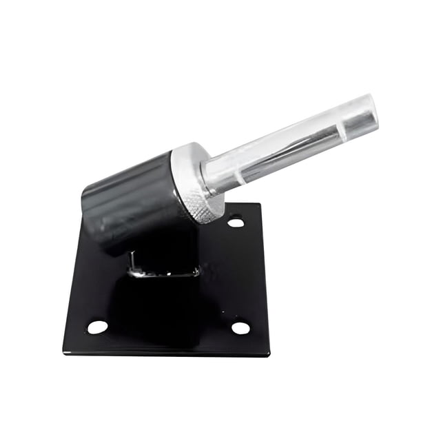 jinwen Beach Flag Base Compact Wall Mount Base for Road Guidance Rafting Races Deck 45 Degree
