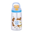 thumbnail image 2 of EGNMCR Cups Kids Water Bottle With Straw And Built In Carrying Loop Made Of Plastic, Leak-Proof Design For Travel. Water cup, 2 of 6