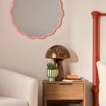 thumbnail image 2 of Bouclair Brown Glass Mushroom Table Lamp, 2 of 10