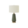 thumbnail image 4 of Monarch Specialties Lighting, 26"h, Table Lamp, Green Ceramic, Ivory / Cream Shade, Contemporary, 4 of 6