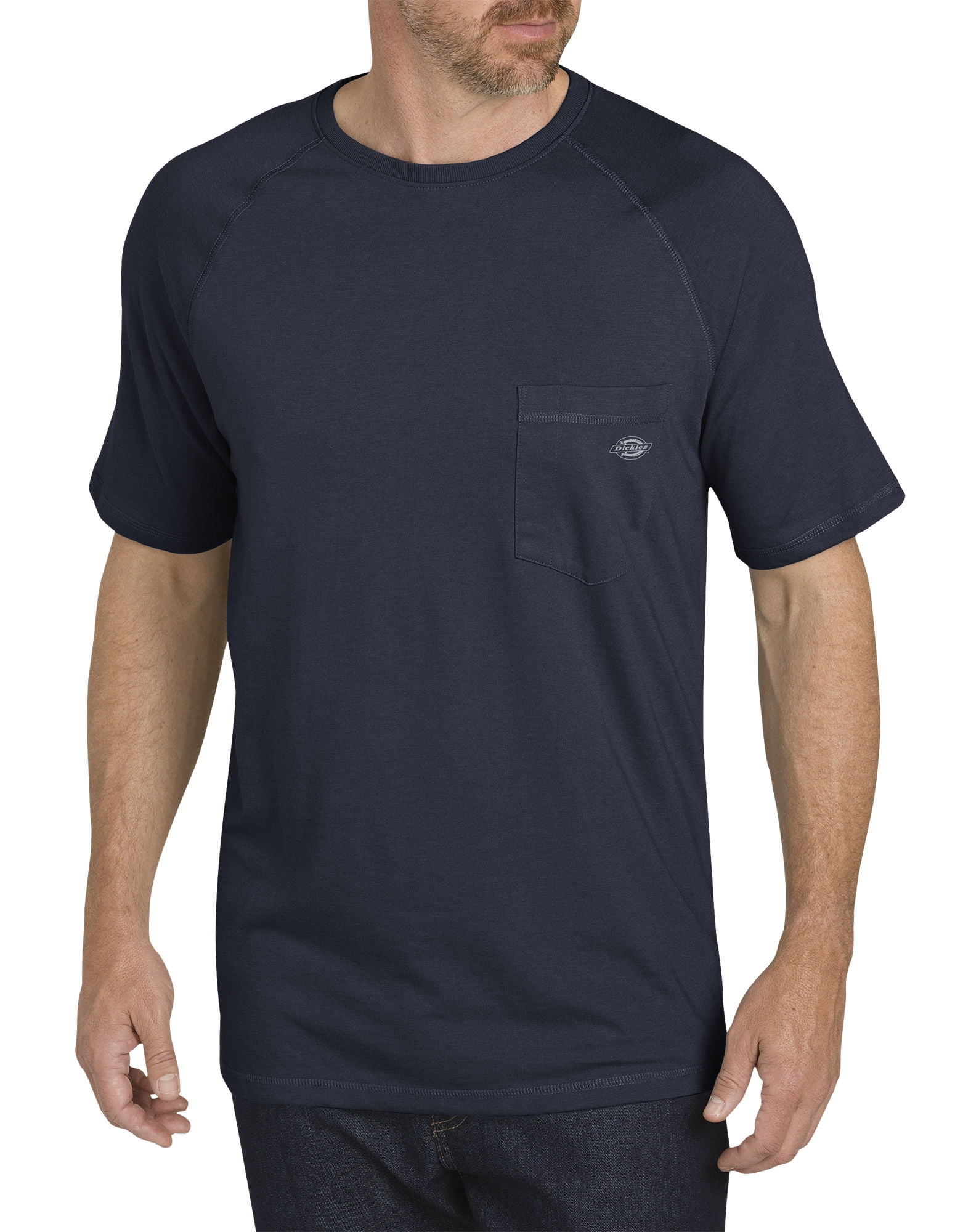 Dickies Mens Temp-iQ Performance Cooling T-Shirt, 3XT, Dark Navy