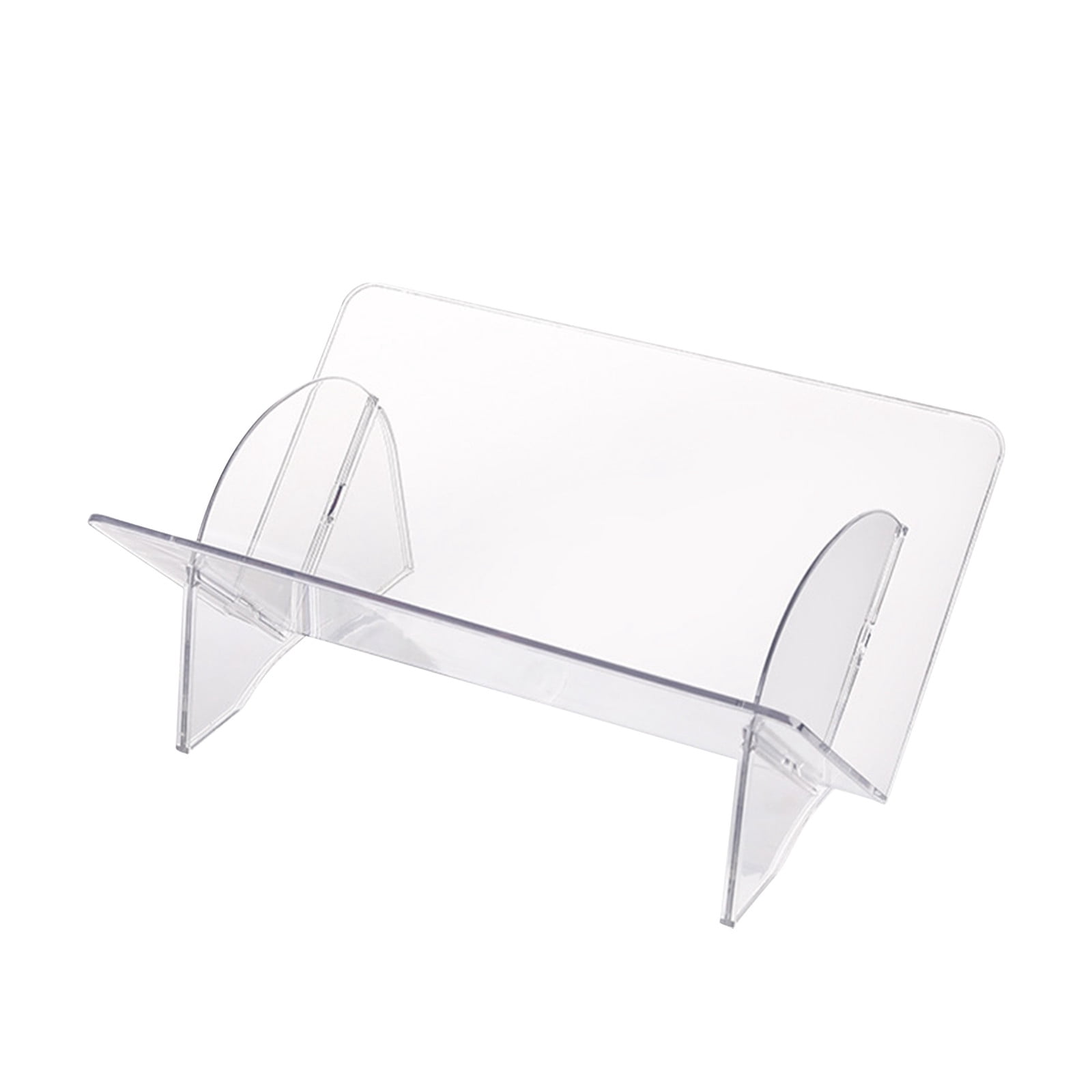 JMYHOAM Storage Bags Book Stand Transparent Acrylic Desktop Bookshelf Book Desk Storage Student Children Reading Picture Book Shelf Home Storage