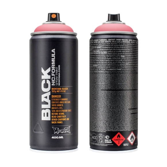 Montana Cans Black Spray Paint, 400Ml, Pink Lemonade