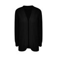 thumbnail image 3 of XZNGL Womens Long-Sleeved Cardigan Sweater Coat with Pockets, 3 of 5