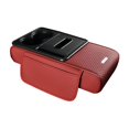 thumbnail image 3 of DYNWAVECA Car Armrest Box Mat Auto Interior Accessories Arm Rest Storage Box Console Organizer Car Organizer Front Seat for Trucks red, 3 of 10