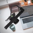 thumbnail image 3 of OttLite Swivel LED Desk Lamp with USB Charging and Stand, Black, 3 of 9
