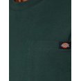 thumbnail image 4 of Dickies Mens Short Sleeve Heavyweight Crew Neck, LT, Hunter Green, 4 of 5