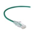 thumbnail image 1 of Black Box Slim-Net - Câble de Raccordement - RJ-45 (m) à RJ-45 (m) - 2 Pi - UTP - CAT 6 - avec Manchon, Moulé, Brin - Vert, 1 of 2