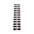 thumbnail image 1 of 1 Set Glue on Nails Medium Length Files Toe Files Full Stick Full Cover Wraps Art Decals Artificial Beauty Tool Manicure Kit Decorations 12, 1 of 6