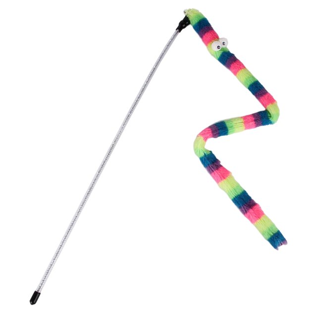 GROWTH TANK Interactive Cat Cat Teaser Training Exercise Long Stick Cat Toy Colorful toy Colorful toy 1