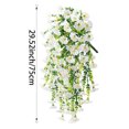 thumbnail image 3 of JilgTeok 3 Packs Simulated Roses Artificial Flower Plastic Wrapping Plants Fake Flowers Vines for Home Garden Porch Yard Living Room Ceiling Spring Decoration Clearance, 3 of 8