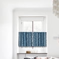 thumbnail image 3 of Valances for Windows Kitchen Curtains - Window Blackout Short Pole Pocket Curtain Panel, Suitable for Small Windows, Bathrooms, Basements Window Curtain Panels, 3 of 7