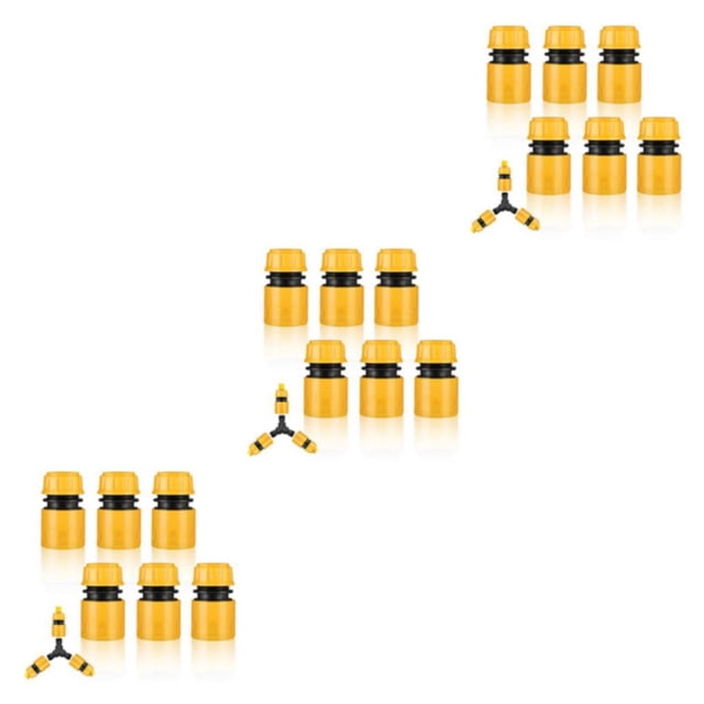 Maoww 6pieces Easy Installation And Wide Application Of Sturdy Plastic Garden Hose 3Set