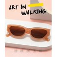 thumbnail image 4 of Lunettes de Soleil Rétro pour Hommes et Femmes, Plein Air, Vacances (Couleur : E, Taille : 1), 4 of 4
