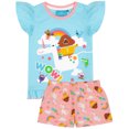 thumbnail image 1 of Hey Duggee Pyjama Deux Pièces à Manches Courtes et Jambes Courtes Bleu pour Filles, 1 of 6