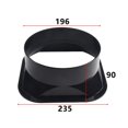 thumbnail image 3 of 100-200MM ABS Wall Flange Connector for Ventilation Pipe Air Ducting Connection, 3 of 9