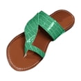 thumbnail image 2 of LSLJS Sandales de Plage à Chevrons pour Femmes, Mode Décontractée d'Été, Nouvelles, Grande Taille, à Porter à l'Extérieur, Motif Embossé, Bout Plat, Pantoufles, Chaussures pour Femmes, Cadeaux pour Femmes, 2 of 9