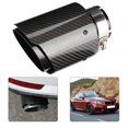 thumbnail image 4 of Exhaust Tail Pipe,Car Modification Universal Carbon Car Rear Exhaust Pipe Car Exhaust Tip Sleek Aesthetic, 4 of 8
