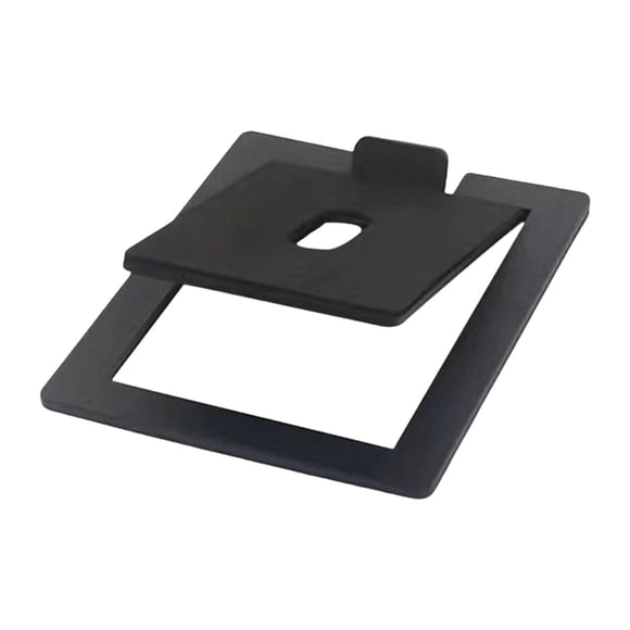 Miulika Desktop Speaker Stand Heavy Duty Steel Office Easy to Use PC Speaker Support Black