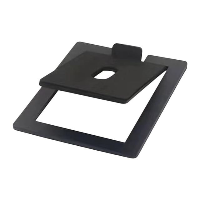 Milaget Support de Haut-Parleur de Bureau Robuste en Acier de Bureau Facile à Utiliser Support de Haut-Parleur PC Noir