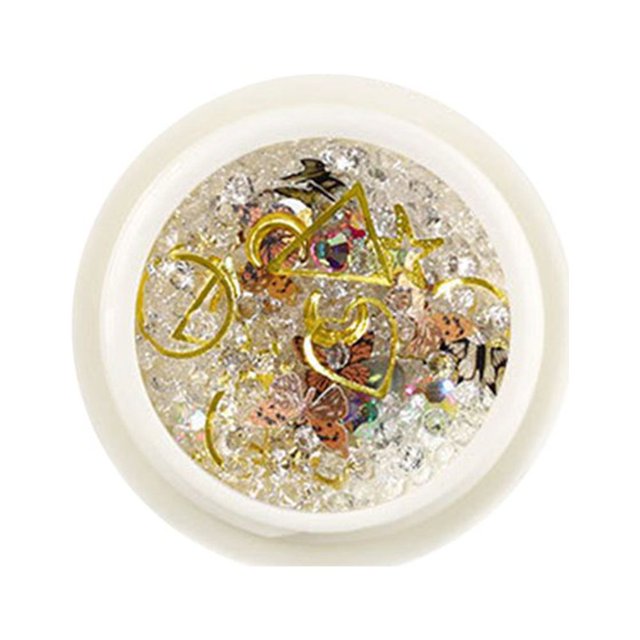Manucure à Main Bricolage Trois Dimensions Papillon Bijoux Pièce Thermorétractable