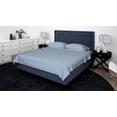 thumbnail image 2 of Johnson Home 500 Thread Count Cotton Sheet Set Sky Blue (Queen), 2 of 5