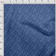 thumbnail image 4 of oneOone Rayon Dark Blue Fabric Floral Sewing Craft Projects Fabric Prints By Yard 56 Inch Wide, 4 of 5