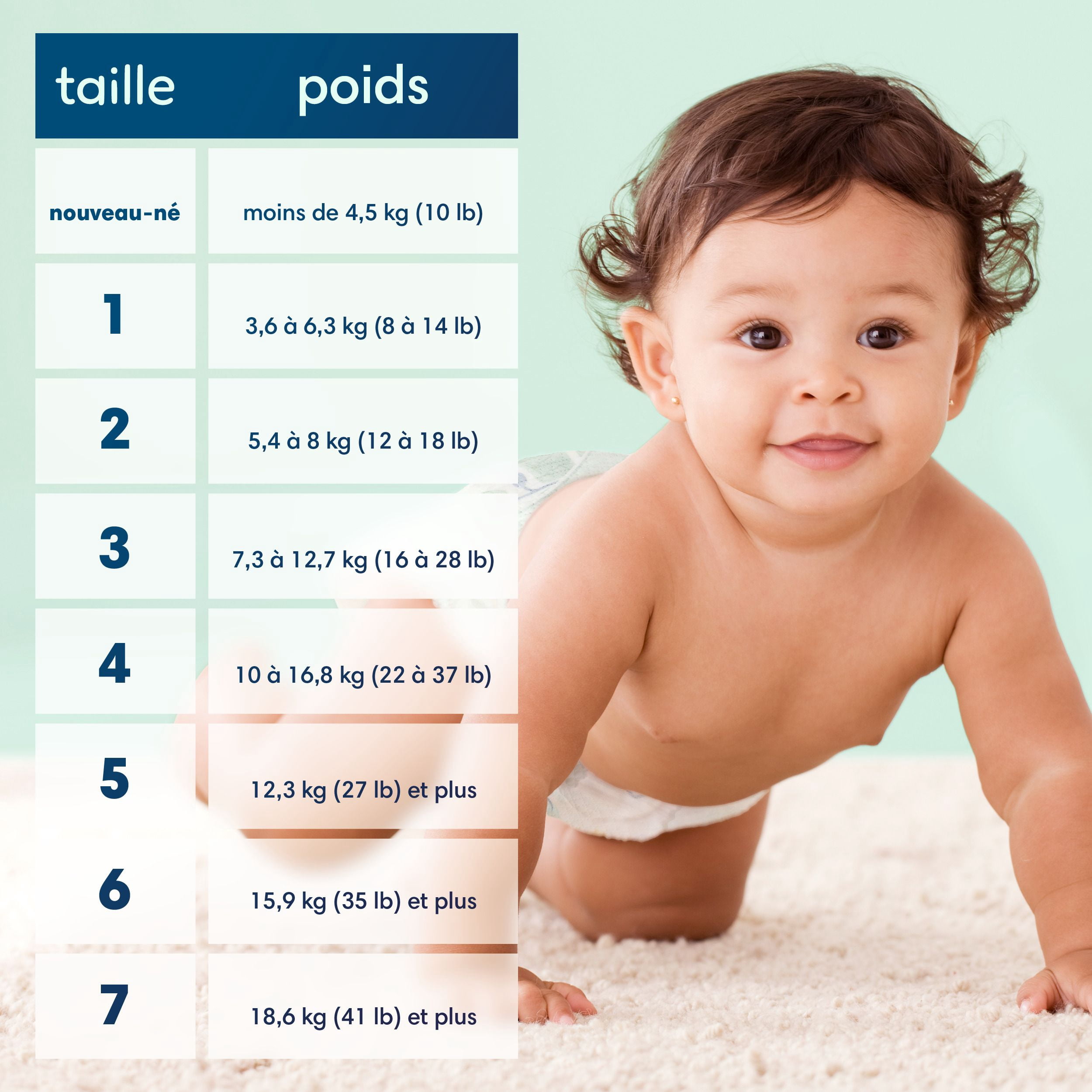 Pampers Pure Couches pour Bébés, Taille 6 (35+ lbs), 42, jusqu'à 100 % Anti-Fuites, Couches Douces Hypoallergéniques de Qualité Supérieure