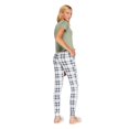 thumbnail image 3 of No Boundaries Women's Pajama 2-Piece Set, 3 of 6