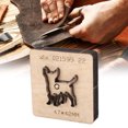 thumbnail image 4 of Chien de Coupe Meurent, Usure Résistant en Cuir Poinçonnage Lignes de Haute Efficacité pour Bricolage Artisanat, 4 of 8