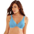 thumbnail image 1 of Lilyette by Bali Womens Plunge Into Comfort Minimizer Bra - Best-Seller, 34C, 1 of 1
