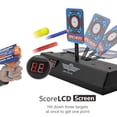 thumbnail image 4 of Target Compatible avec les Pistolets Nerf - N-Strike Elite/Mega/Rival, Jouets de Tir à Score Électrique à Réinitialisation Automatique avec Cible Numérique pour Garçons, 4 of 7