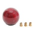 thumbnail image 4 of funtasica Auto Gear Shifter Knob Round Ball Car Modified for Automobile Truck Bus Red, 4 of 9