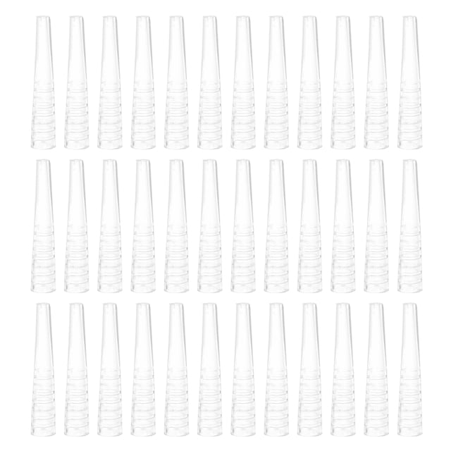 MasteelfCA 50Pcs Tweezers Covers Eyelashes Grafting Tweezers Tip Caps Protective Sleeve