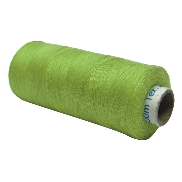 IBA Indianbeautifulart Green Wholesale Over Locking 20 Pcs Quilting Sewing Spool Polyester Thread Spun
