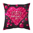 thumbnail image 1 of Jusqu'à 65 % de Rabais SMihono Coussin en Cuir Pêche Doux et Confortable pour la Saint-Valentin, 1 of 2