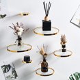 thumbnail image 3 of Neinkie Traditional 7.83" x 7.83" Gold Floating Shelf, 3 of 7