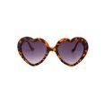 thumbnail image 1 of Gravity Shades Lunettes de Soleil en Forme de Cœur, Léopard, 1 of 2