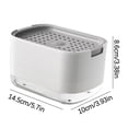 thumbnail image 3 of Soap Box Kitchen Press Cleaning Semen Box Scouring Pad Cleaning Brush Automatic Plastic Soap Box, 3 of 7