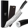 thumbnail image 1 of YOUSUNLONG Butcher Knife 12 Inch - Japanese Hammered Damascus Steel Max Breaking Knife Ultra Sharp Knives, 1 of 5
