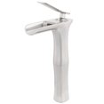 thumbnail image 1 of Novatto GF-365BN Victoria Single Lever Waterfall Vessel Faucet, Brushed Nickel, 1 of 5